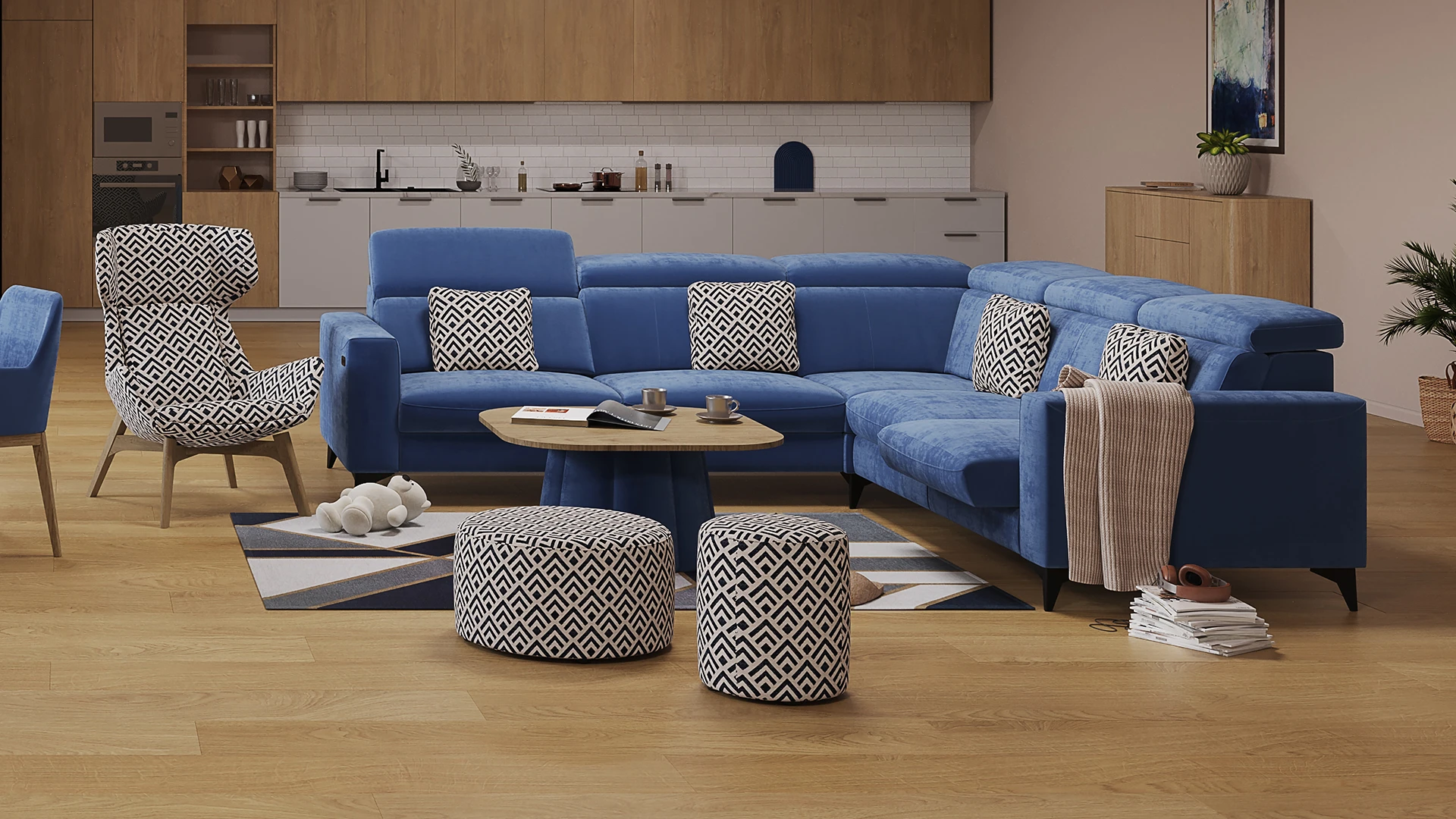 Sedačka Dolce portofino - neomezené možnosti - Pohodlí Phase