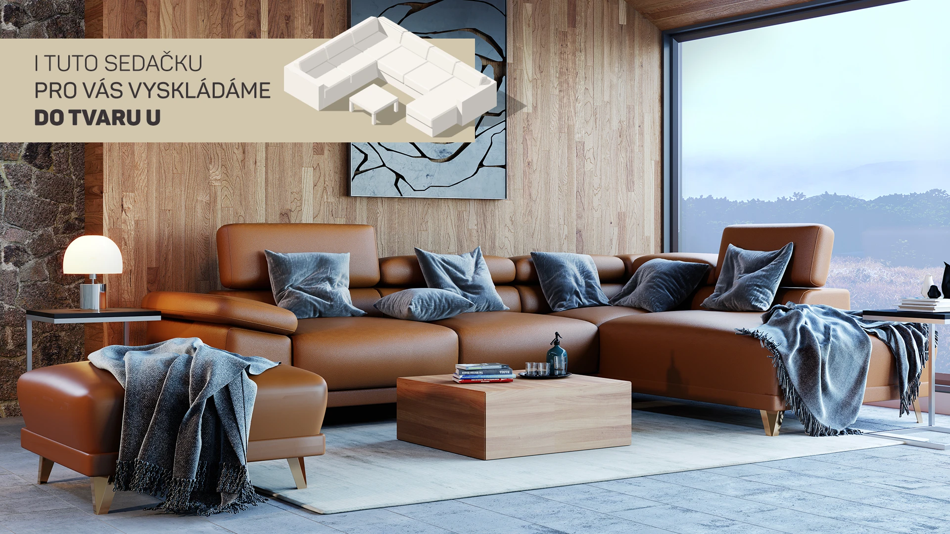 Sedačka Lyon - moderní přitažlivost - Pohodlí Phase