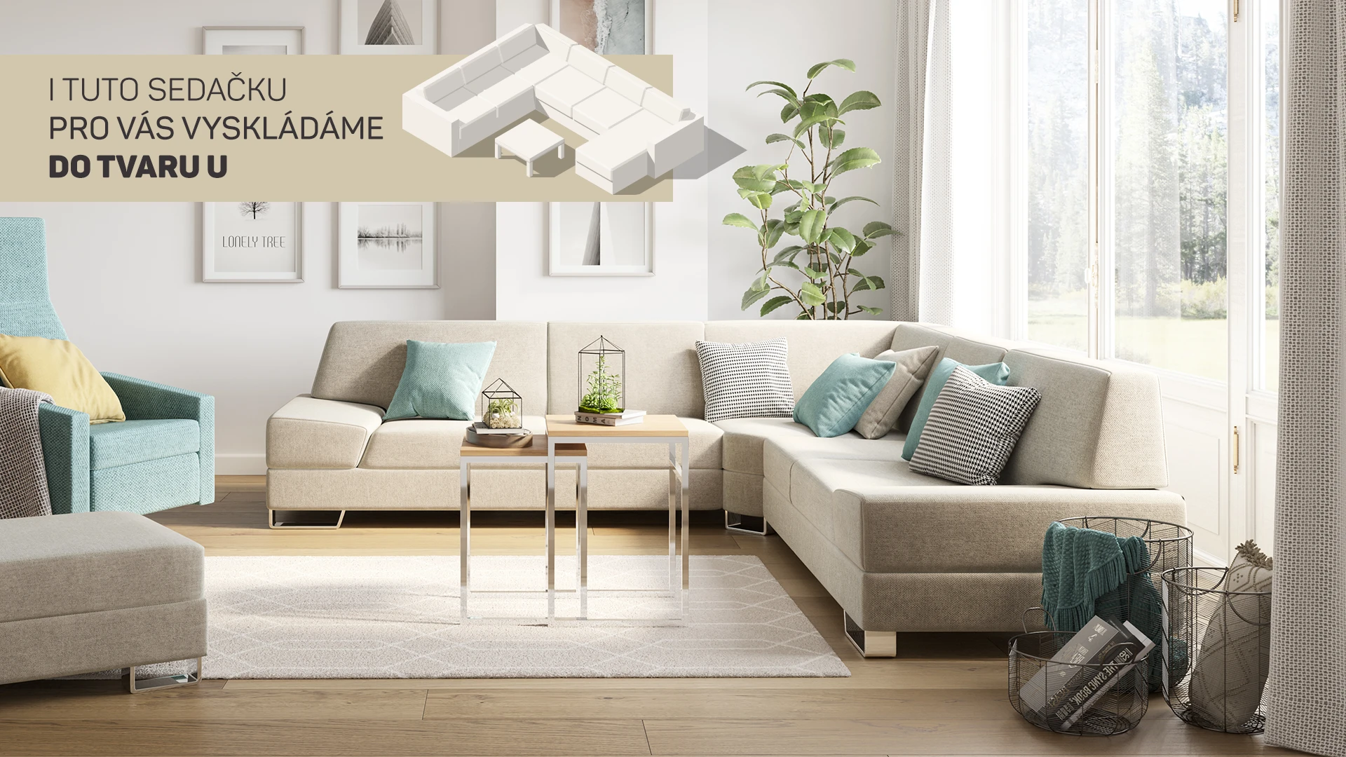 Sedačka Monaco - jednoduchá, ale sofistikovaná - Pohodlí Phase